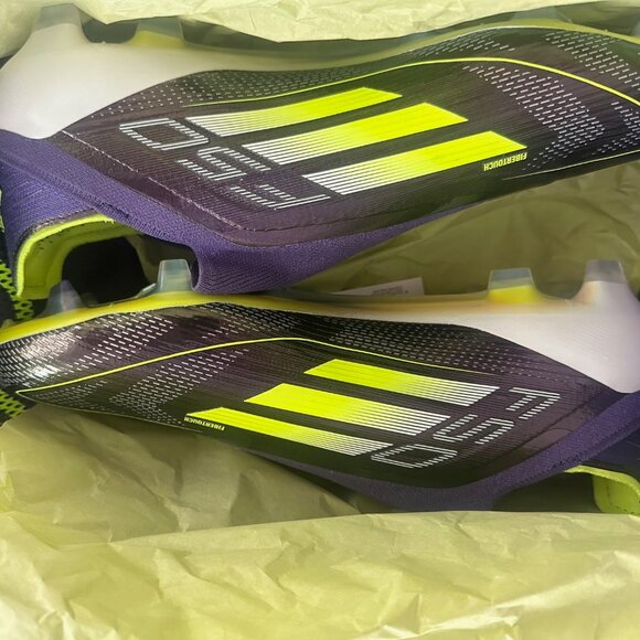 Adidas F50 Elite Laceless Fast Reborn Pack FG Soccer Cleats IEG9116 - Size 8 NEW - Picture 1 of 8